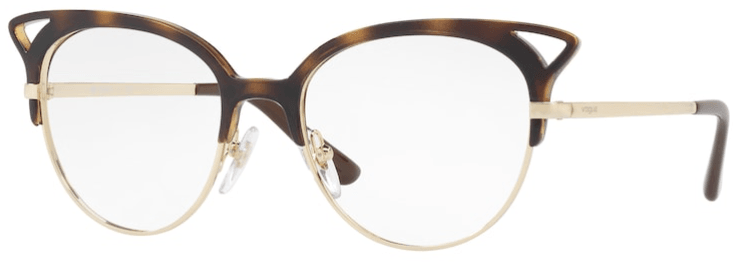 VOGUE Okvir za naočare 0VO5138 W65652, Ženski, Braon - zlatni
