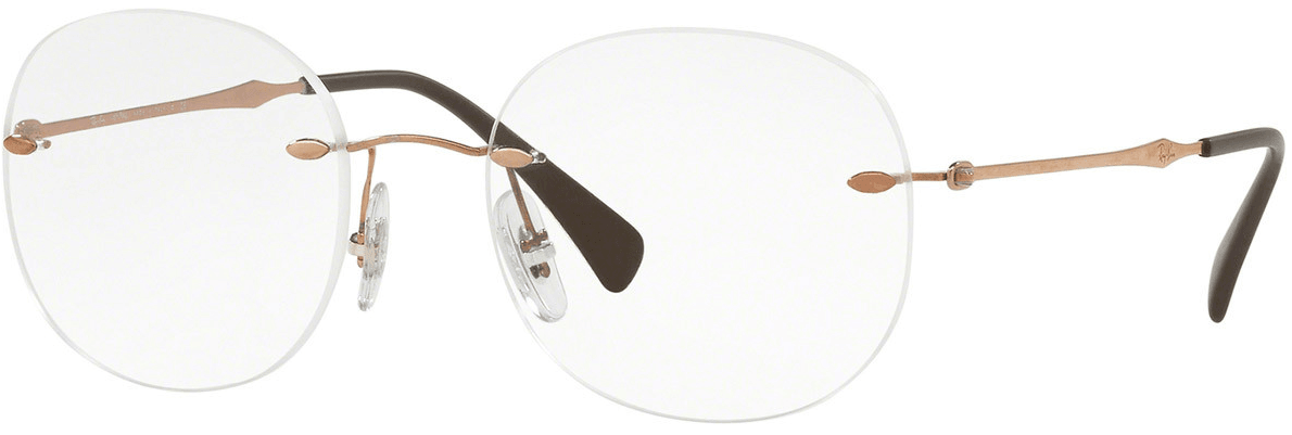 Ray-Ban Okvir za naočare 0RX8747 113148, Muški, Braon