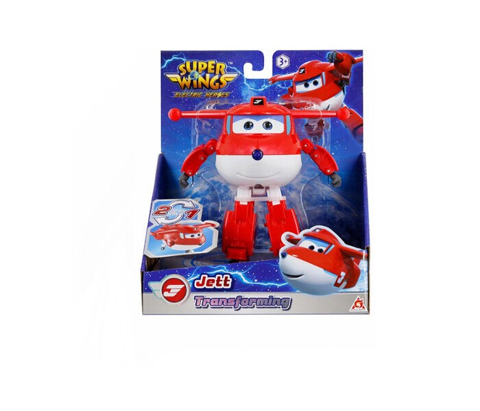 Super Wings Transformers Jett