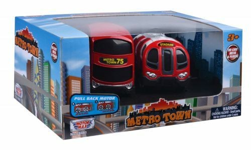 Motor Max Igračka Autobus 4" Metro Town