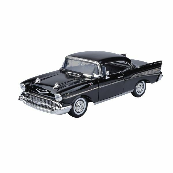Motor Max Metalni model automobila 1957 Chevy Bel Air, 1:18, Crni