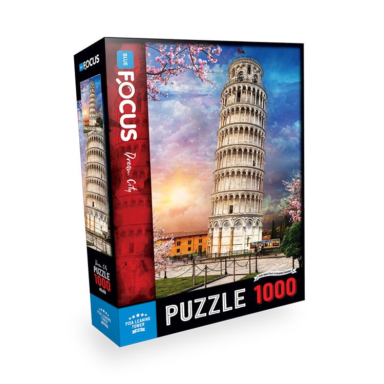 Blue Focus Slagalica Pisa leaning tower BF281, 1000 komada