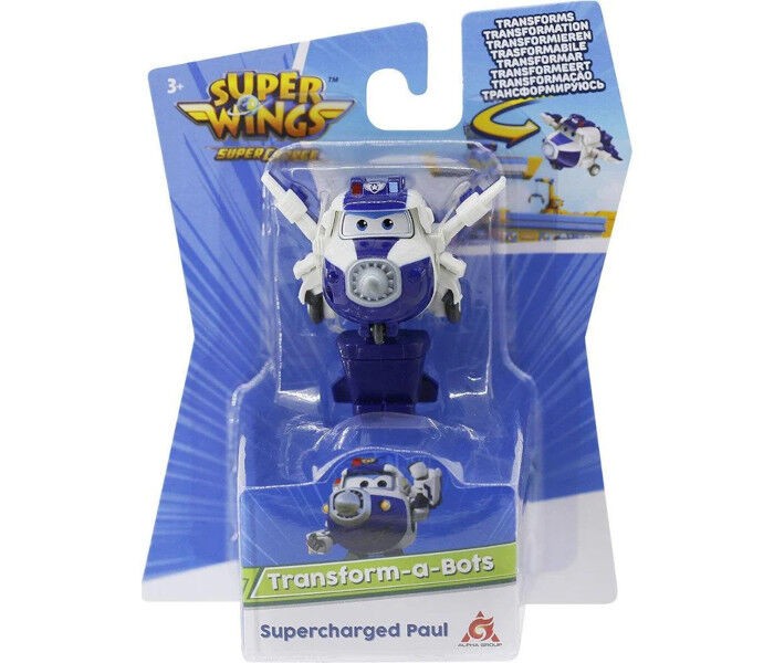 Super Wings Transformers Supernapajajući Paul