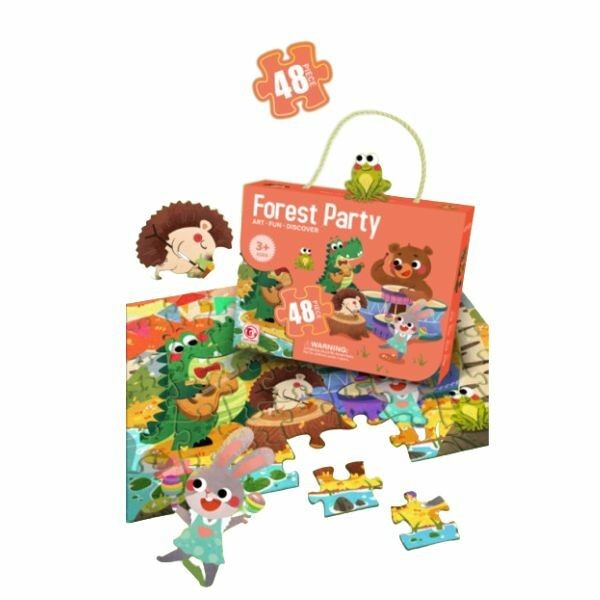 Slagalica Zabava u šumi 88621, 48 komada