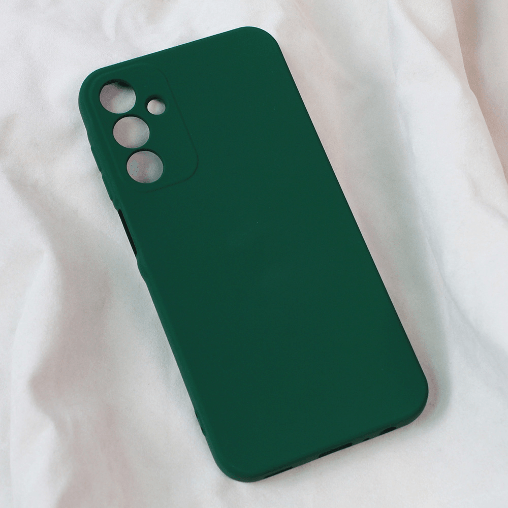 Maska za mobilni telefon Samsung Galaxy A15 5G TERACELL SOFT VELVET, Tamnozelena