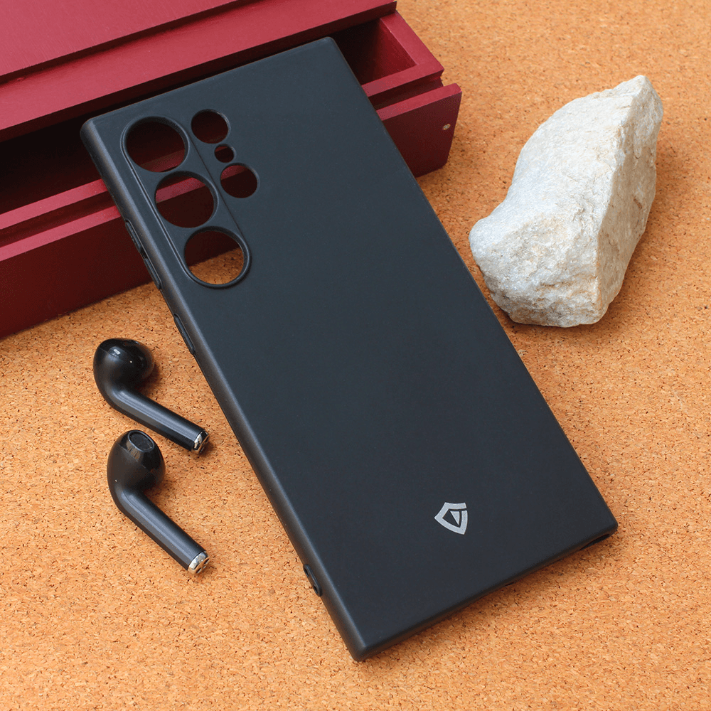 Maska za mobilni telefon Samsung Galaxy S24 Ultra MAT TERACELL SKIN, Crna