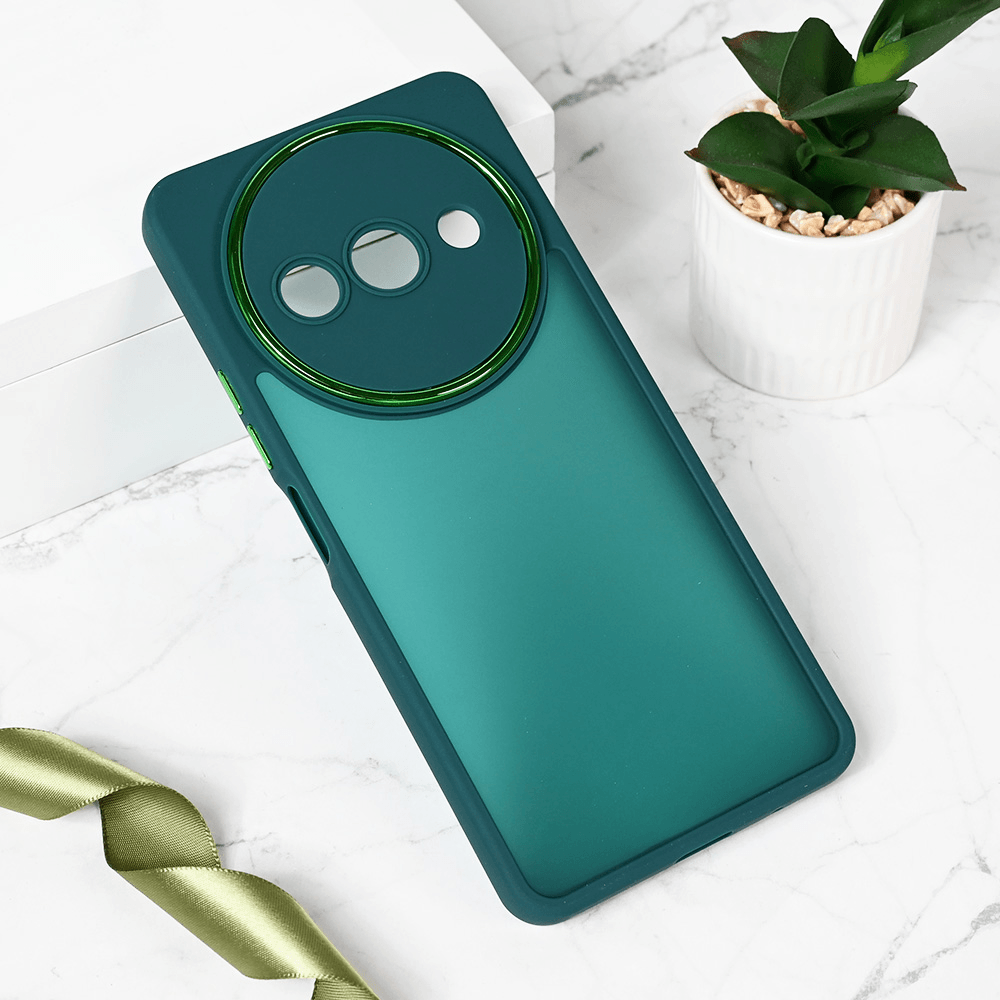 Maska za mobilni telefon Xiaomi Redmi A3 SHINING CAMERA, Tamnozelena