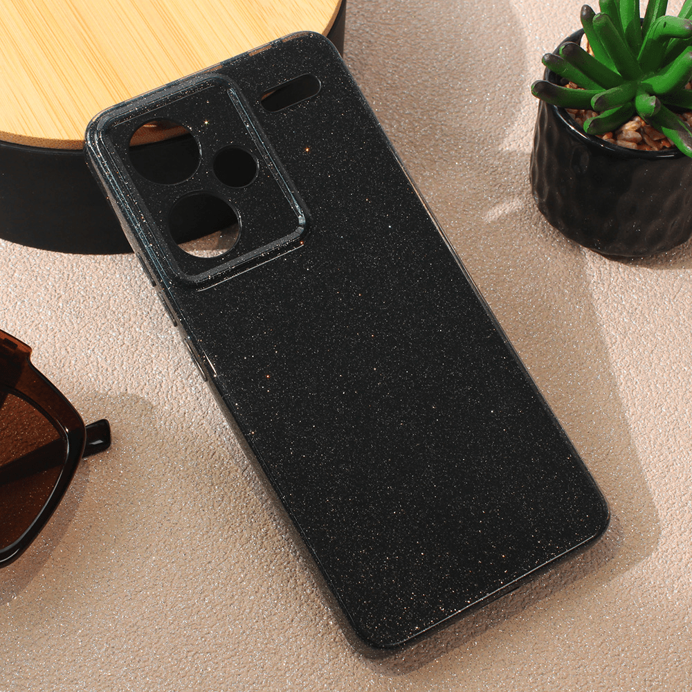 Maska za mobilni telefon Xiaomi Redmi Note 13 Pro Plus SPARKLE DUST, Crna