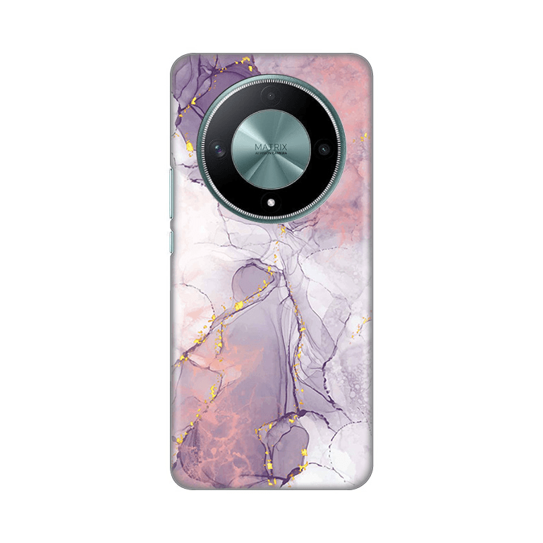 Maska za mobilni telefon Honor Magic 6 Lite MARBLE PRINT, Roze