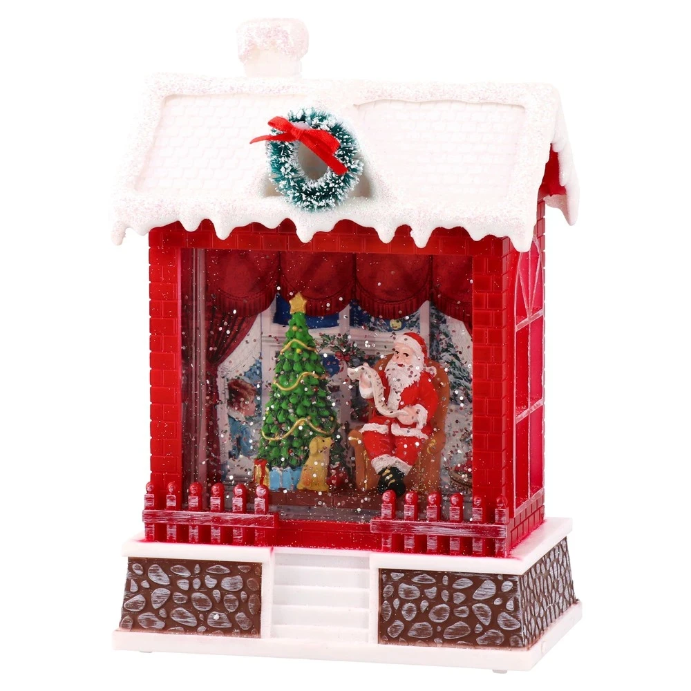 FESTA Novogodišnja dekoracija Kuća Harmony, Crvena