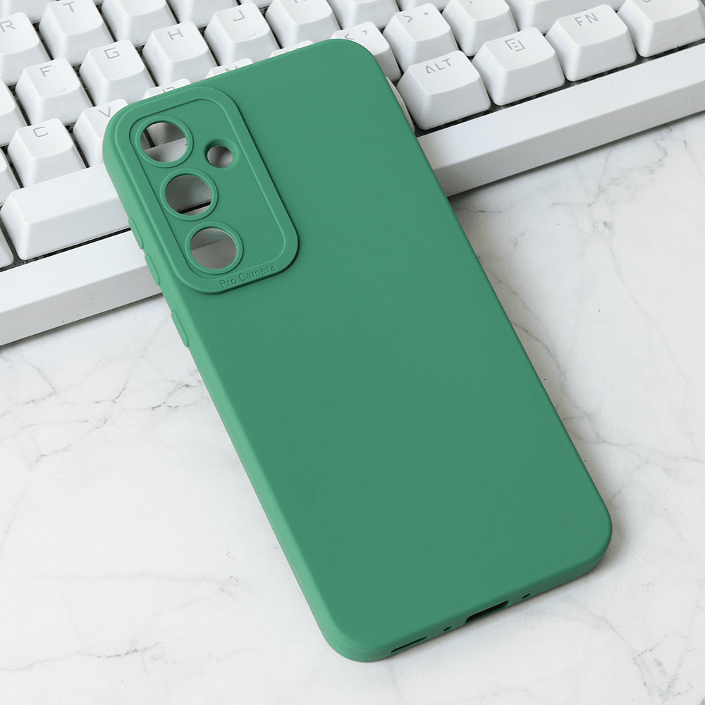 Maska za mobilni telefon Samsung Galaxy A35 5G Pro CAMERA, Zelena