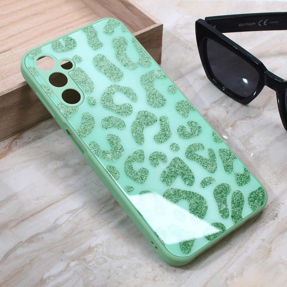 Maska za mobilni telefon Samsung Galaxy A24 4G SHINY GLASS, Svetlozelena