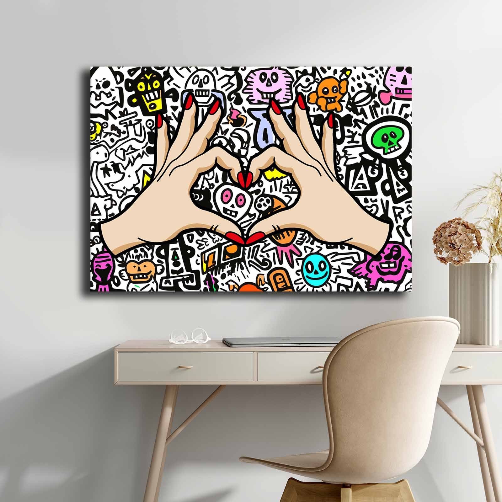 Wallity Slika na platnu 70x100cm