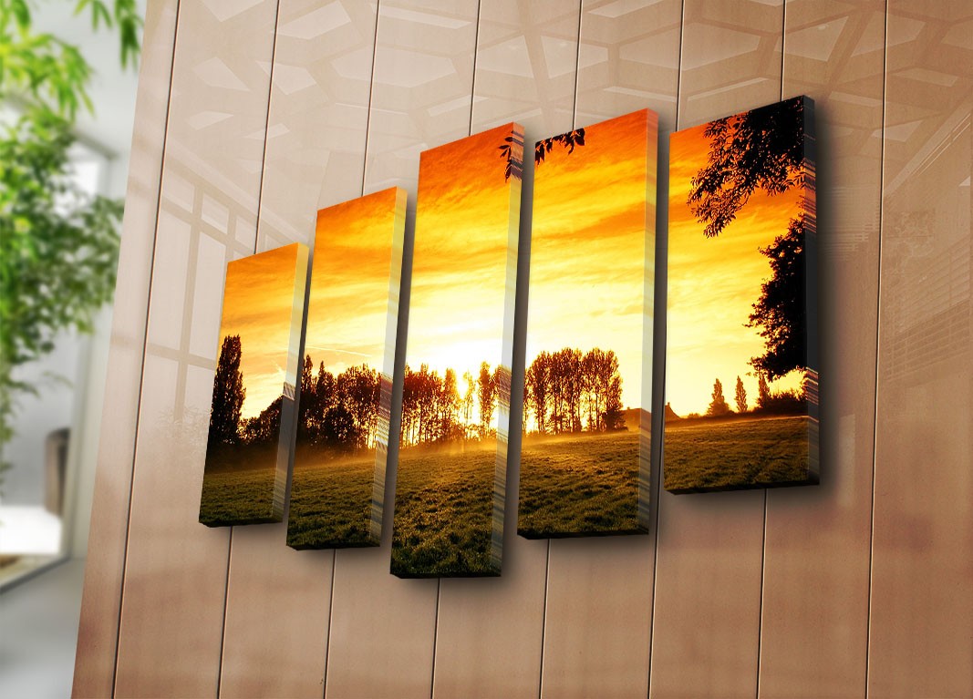Wallity Slika na platnu iz 5 delova