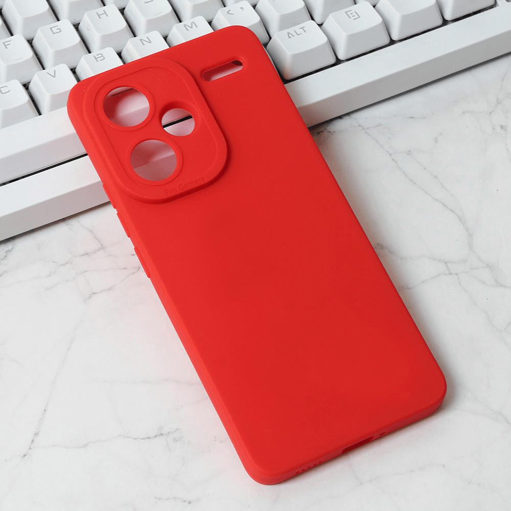 Maska za mobilni telefon Xiaomi Redmi Note 13 Pro Plus Pro CAMERA, Crvena