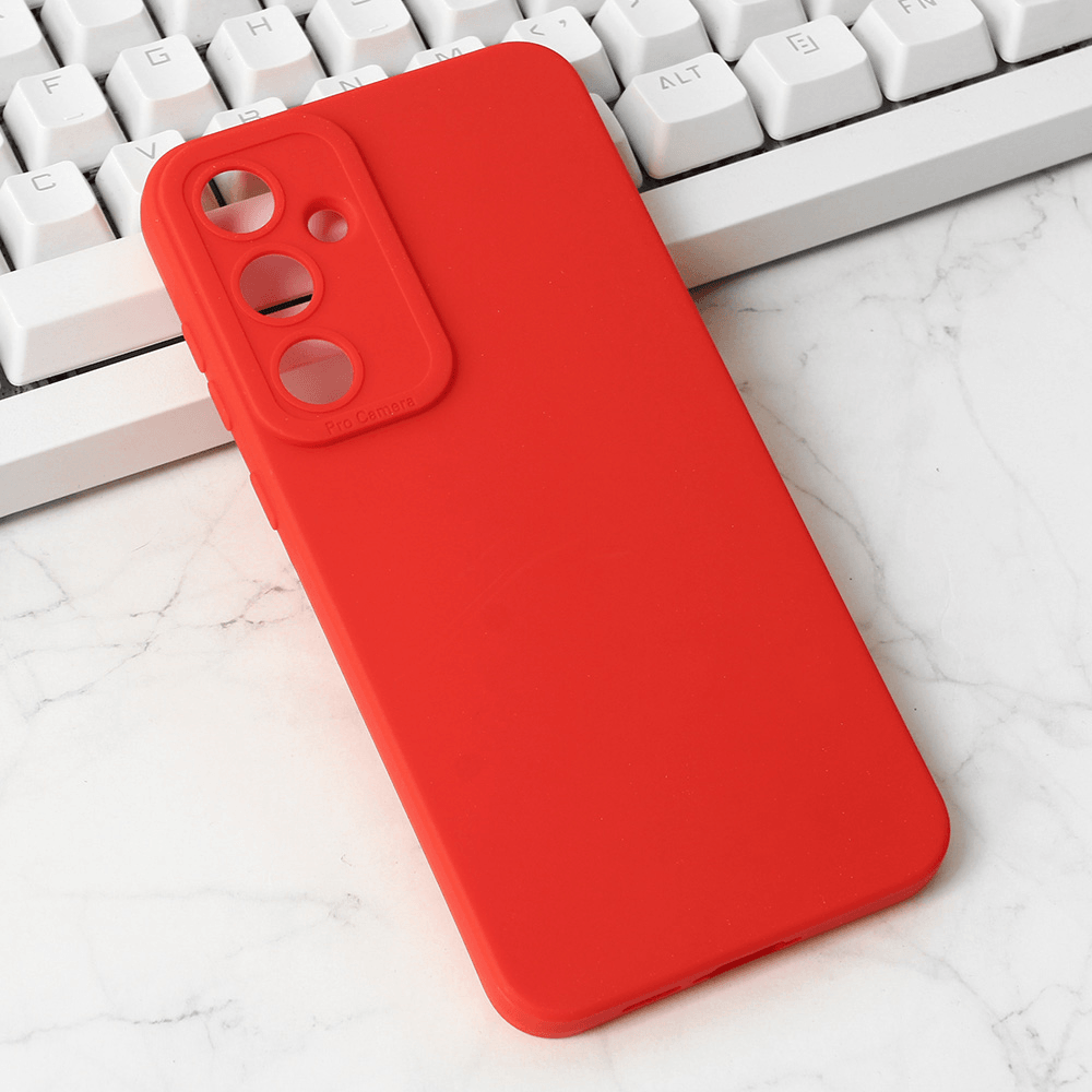 Maska za mobilni telefon Samsung Galaxy A55 5G Pro CAMERA, Crvena