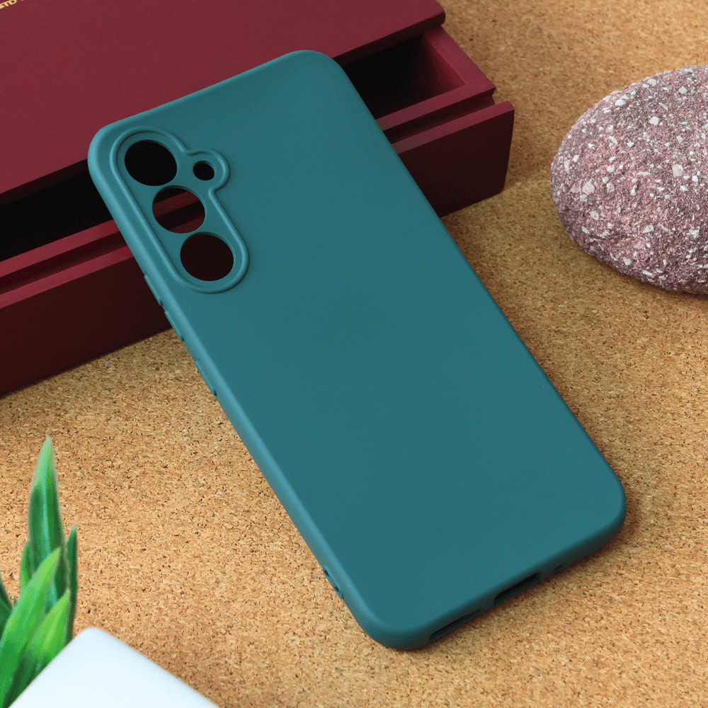 Maska za mobilni telefon Samsung Galaxy A54 5G TERACELL GIULIETTA MAT, Zelena