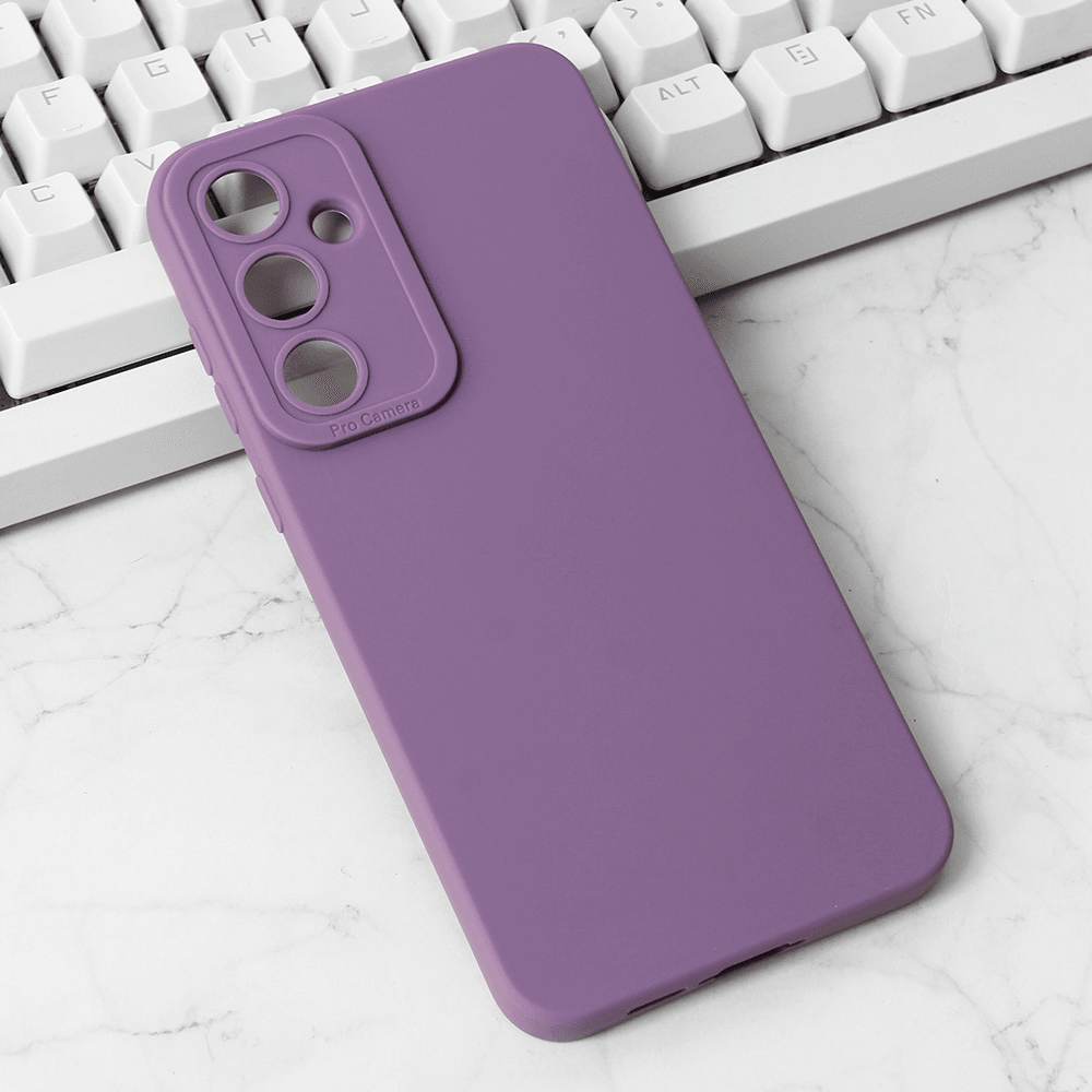 Maska za mobilni telefon Samsung Galaxy A55 5G Pro CAMERA, Ljubičasta