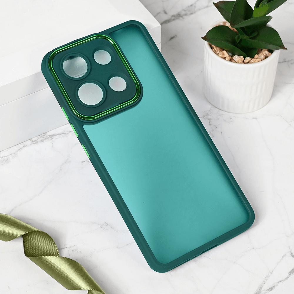 Maska za mobilni telefon Xiaomi Redmi Note 13 4G SHINING CAMERA, Tamnozelena