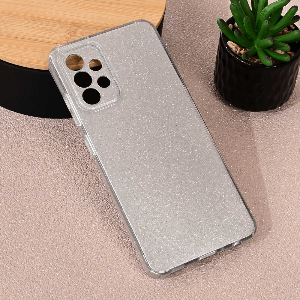 Maska za mobilni telefon Samsung Galaxy A32 4G SPARKLE DUST, Srebrne boje