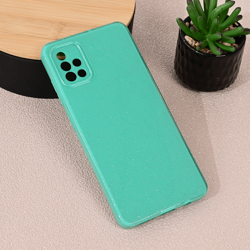 Maska za mobilni telefon Samsung Galaxy A51 SPARKLE DUST, Menta