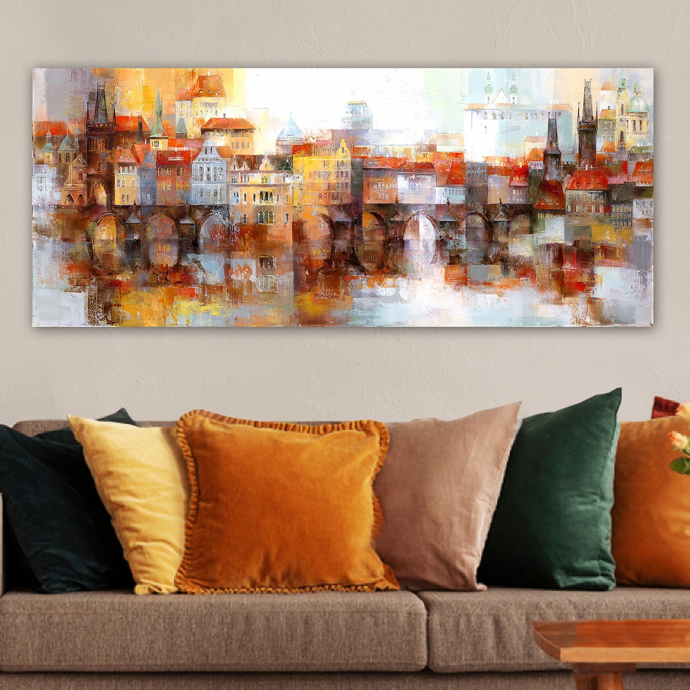 Wallity Slika na platnu 50x120cm