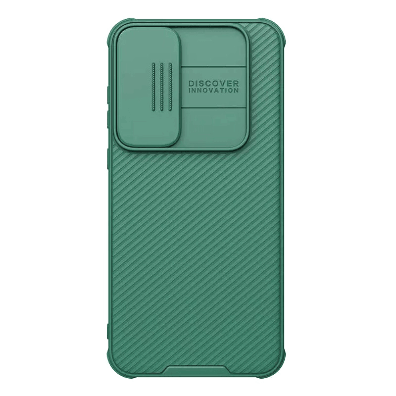 Maska za mobilni telefon Samsung Galaxy A55 5G NILLKIN CAMSHIELD PRO, Zelena