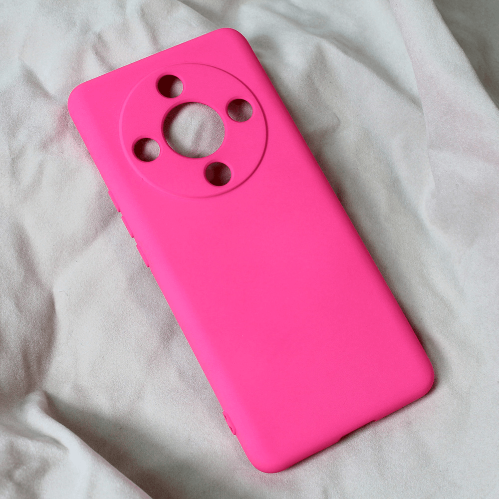 Maska za mobilni telefon Honor Magic 6 Lite TERACELL SOFT VELVET, Roze