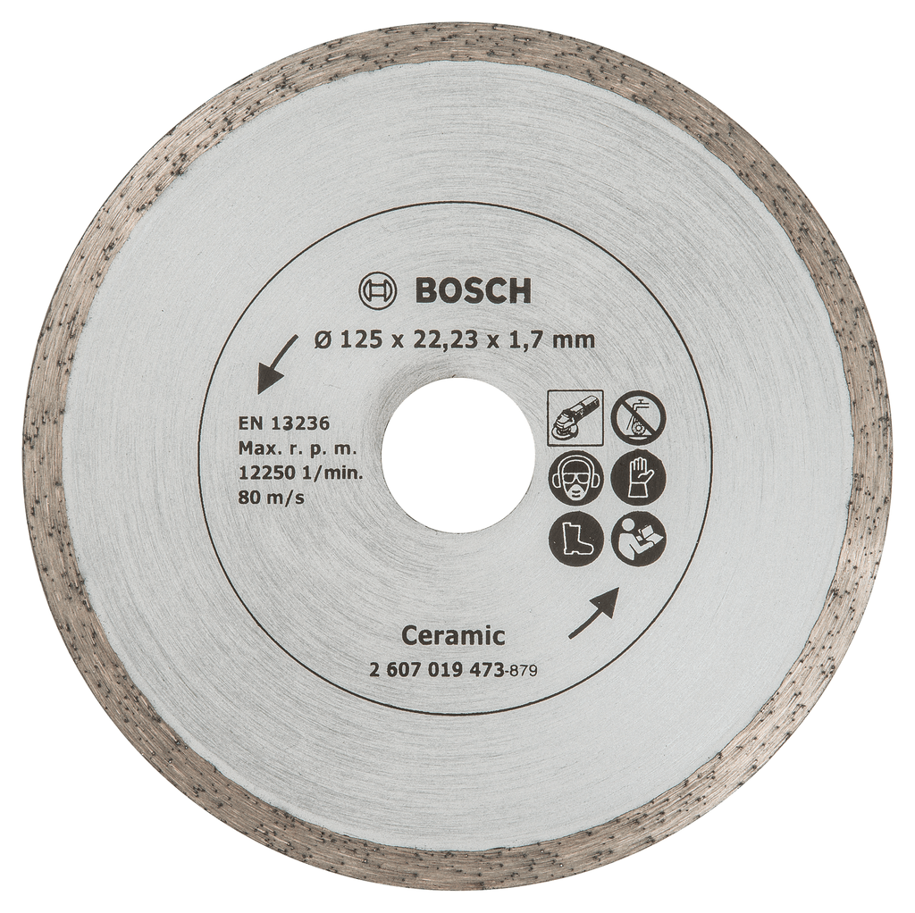 Bosch Dijamantska rezna ploča za keramiku 2607019473, 125mm, 5 komada