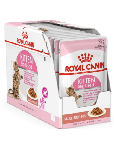 ROYAL CANIN Vlažna hrana za sterilisane mačke u sosu Sterilised in Gravy 12x85g