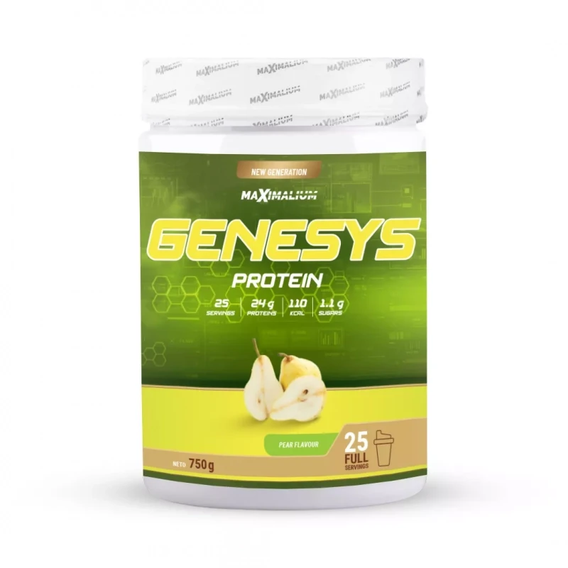 MAXIMALIUM Protein Genesys kruška, 750g