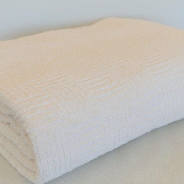 BLUE BELL Frotir prekrivač Elena 150x200cm, Bež