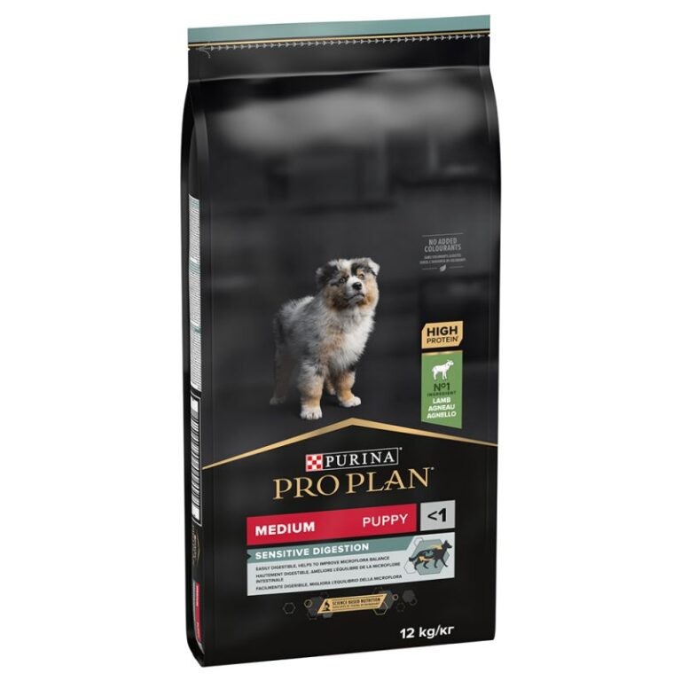 PURINA PRO PLAN Suva hrana za štence srednje veličine sa osetljivim varenjem sa jagnjetinom 12kg