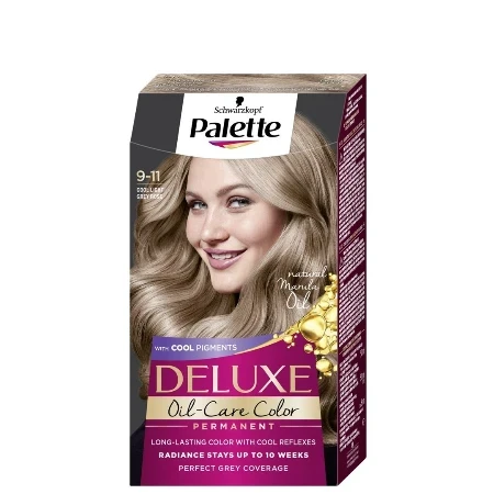 Schwarzkopf Farba za kosu 9-11 Palette Deluxe, Hladna svetlosivo -ružičasta