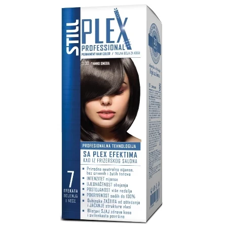 Still Farba za kosu 3.00 Plex Color, Tamno smeđa