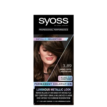 Syoss Farba za kosu 3-89 Metallic Collection, Bronzana kafa