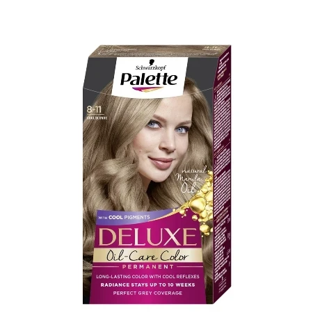 Schwarzkopf Farba za kosu 8-11 Palette Deluxe, Hladna plava