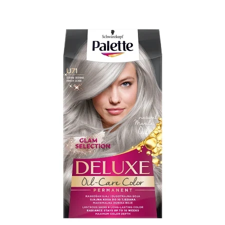Schwarzkopf Farba za kosu U71 Palette Deluxe, Ledena srebrna