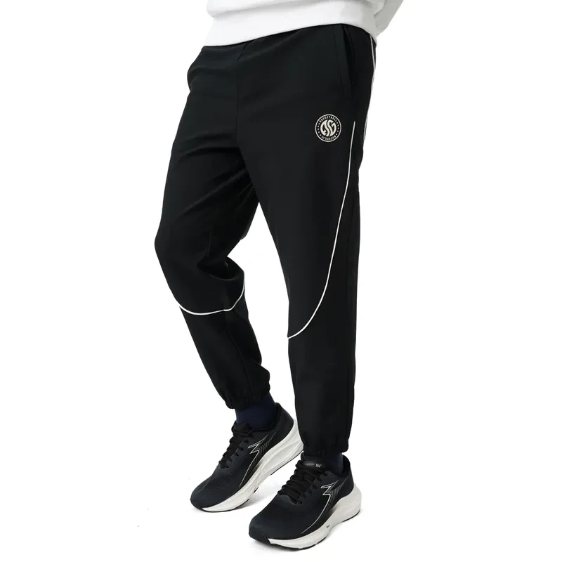 361 Degrees Muški donji deo trenerke Velvet Pants, Crni