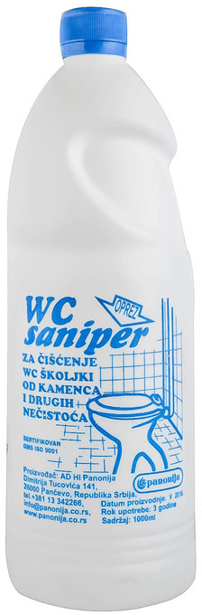 Panonija WC saniper, 1l