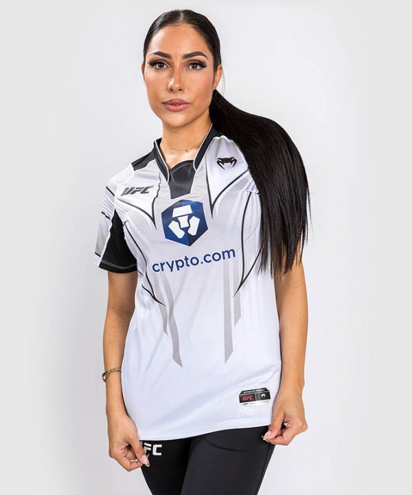 Venum Ženska majica Fight Night 2.0, Dry Tech, Bela