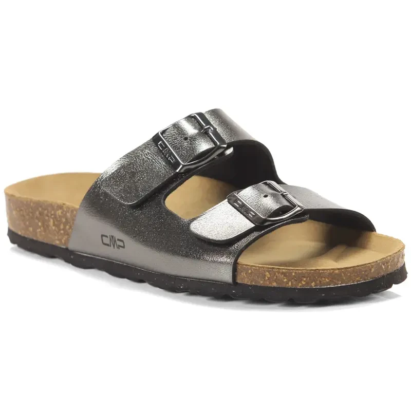 CMP Ženske papuče Eco, Srebrne boje