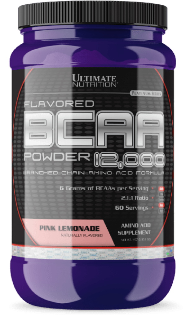 Ultimate Nutrition BCAA  Powder, Pink-limunada, 457 g