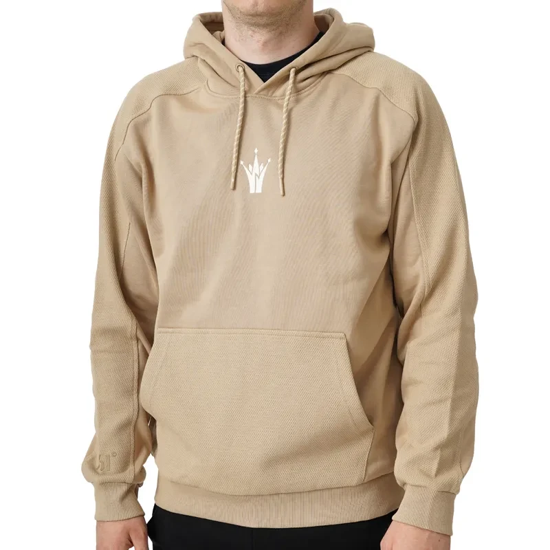 361 Degrees Muški duks Hoody Sweater, Bež
