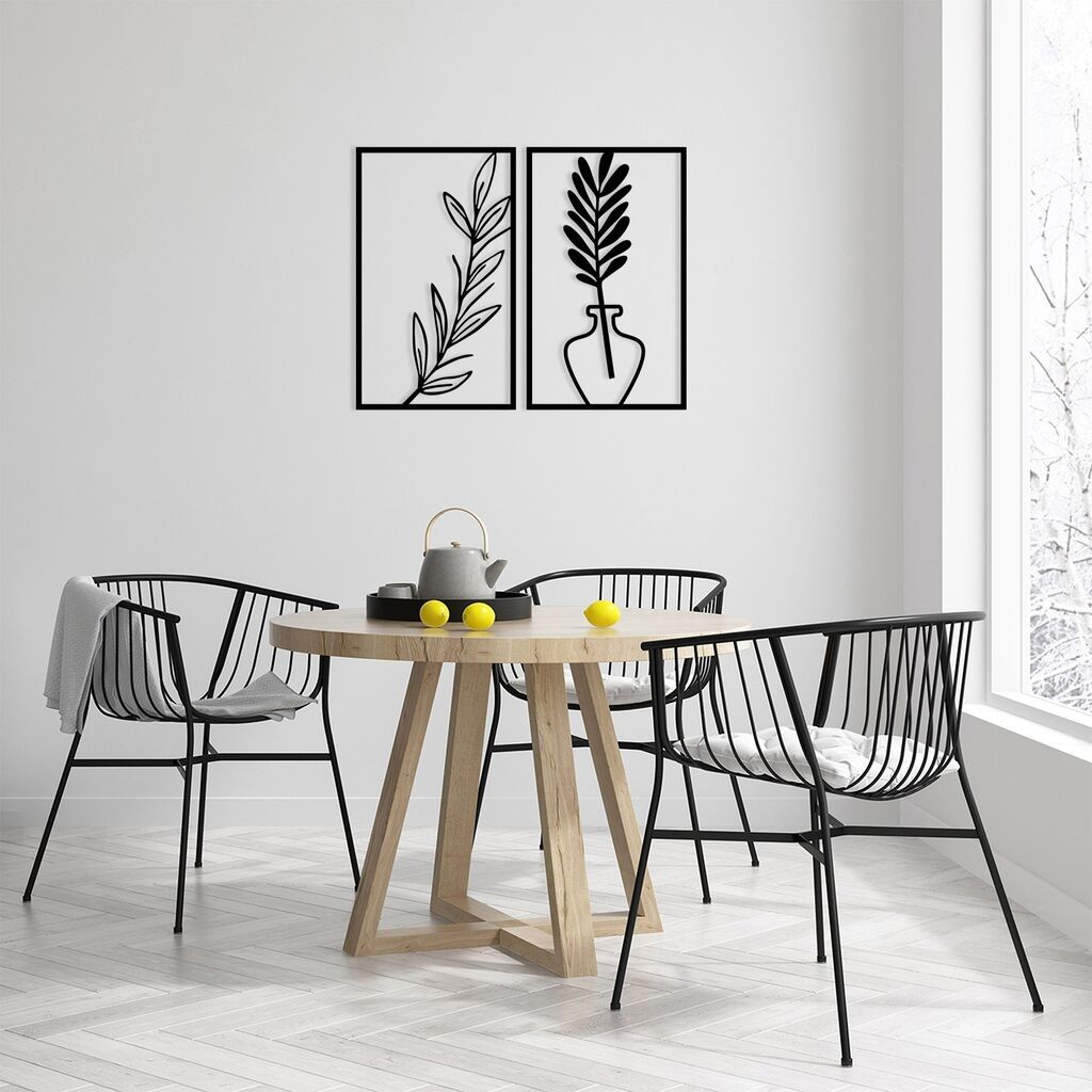 Wallity Zidna dekoracija Bohem, Crna