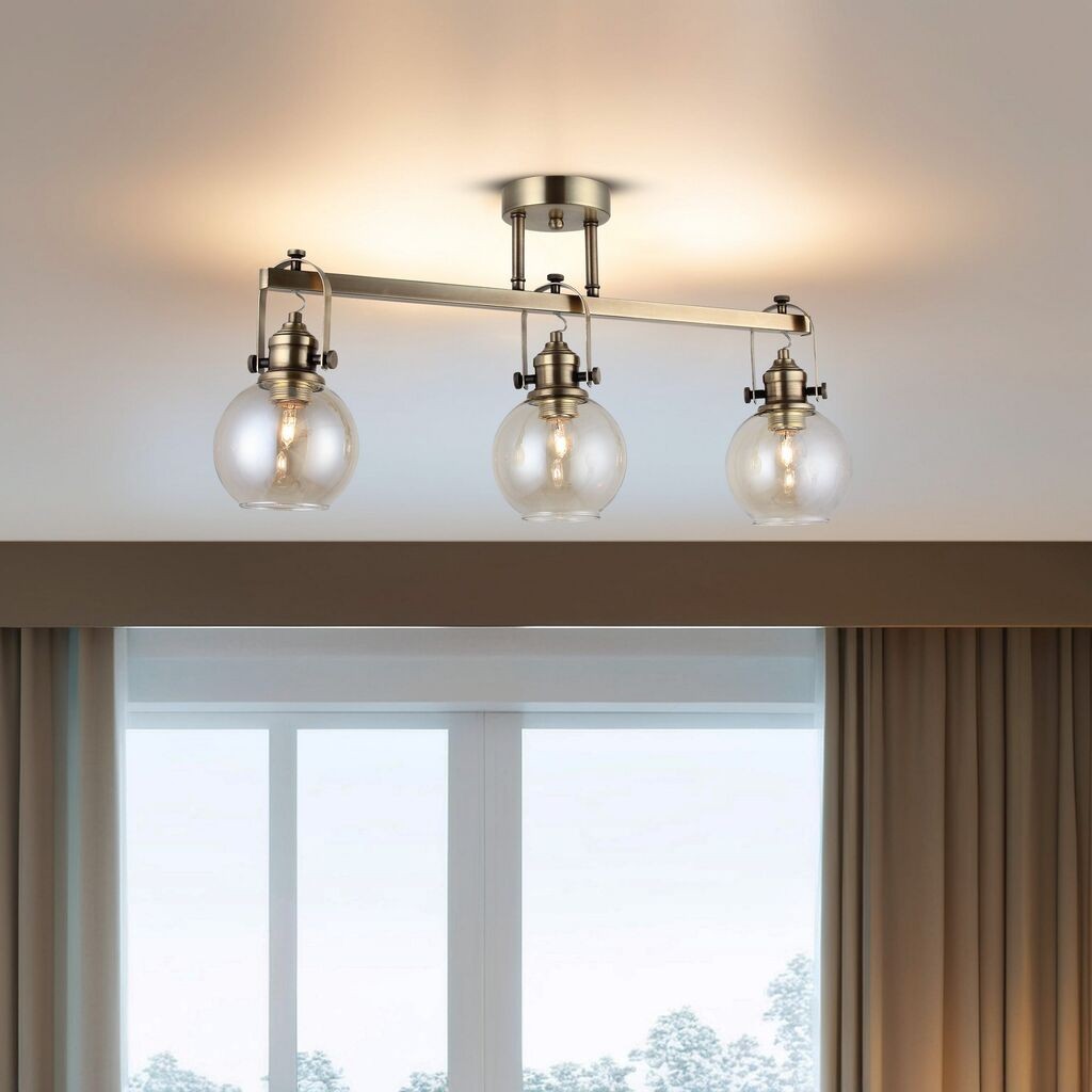 Opviq Luster Ponte-52-43, O14, 12cm, IP20 Zlatne boje