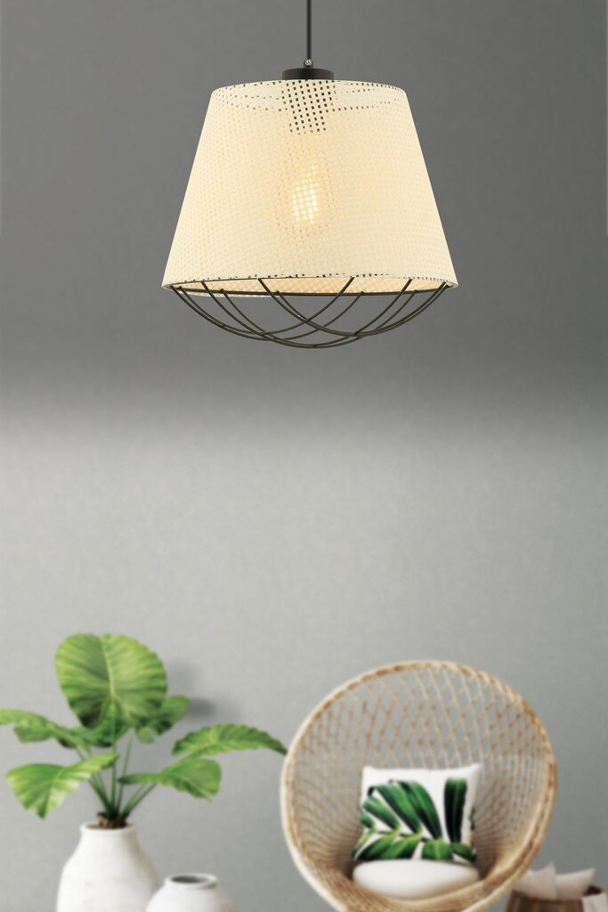 Opviq Luster Arch Hazeran, 30x30cm, Bež-crni