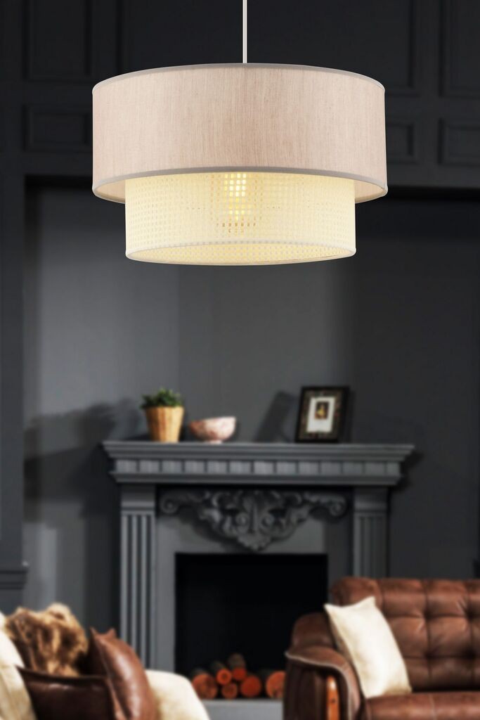 Opviq Luster Echo, 30x30cm, Bež-beli