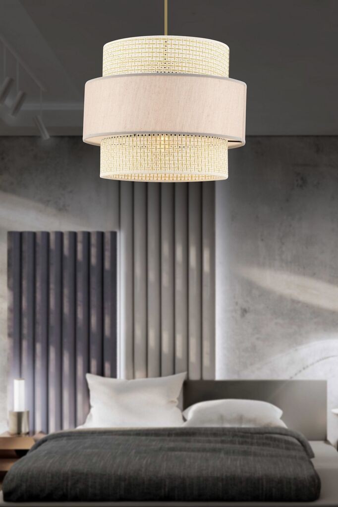 Opviq Luster Cascade, 30x30cm, Bež-beli