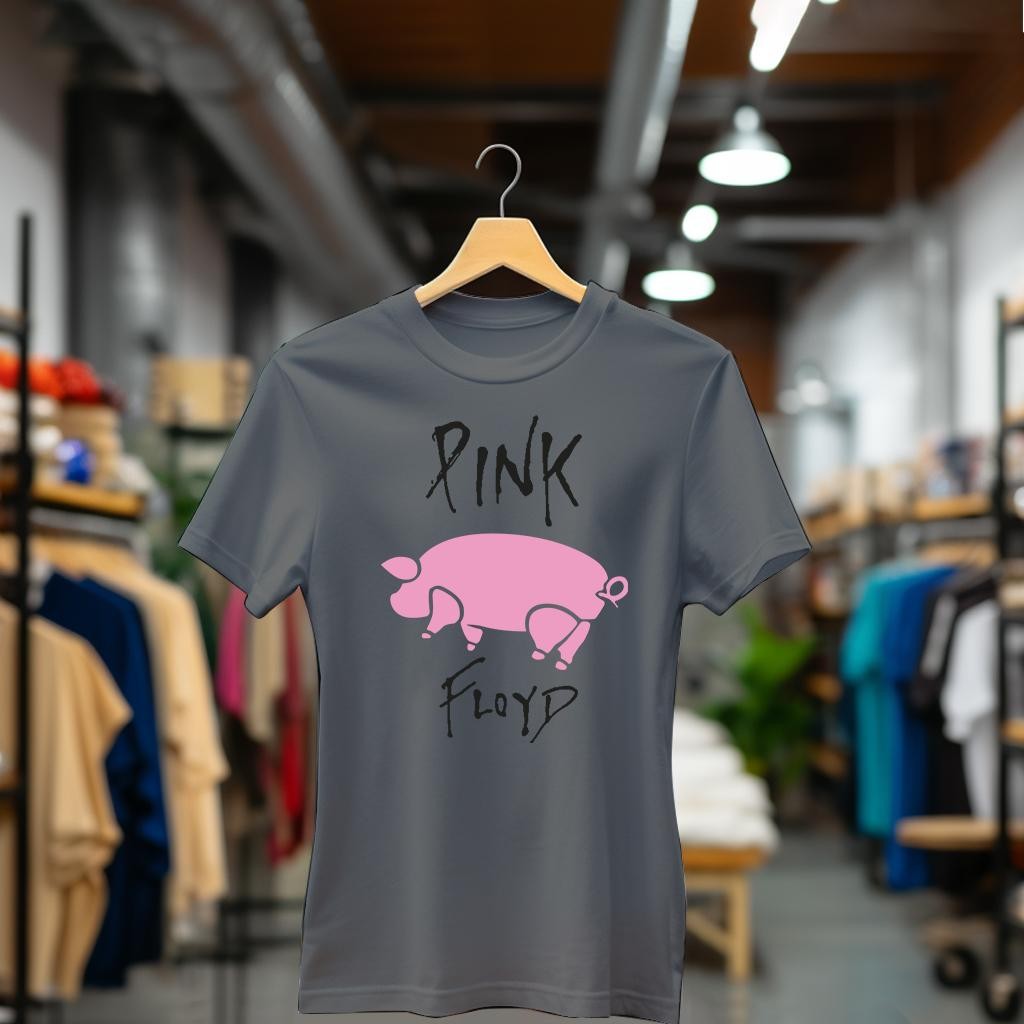 Camiseta Majica sa štampanim printom Cam 821, Ženska, Tamnosiva